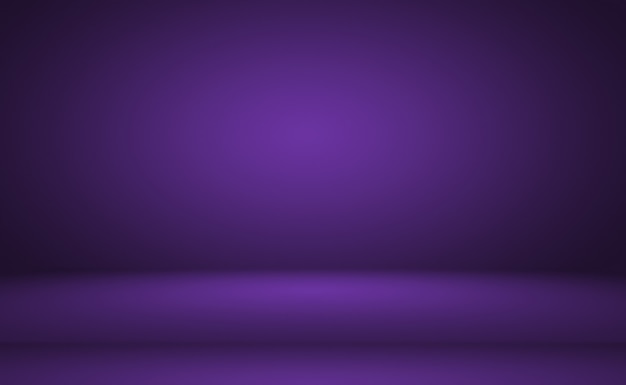 Concepto del fondo del estudio - fondo púrpura del sitio del estudio de la pendiente ligera vacía abstracta para el producto. fondo liso del estudio.