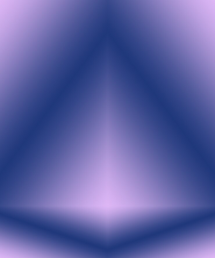 Foto gratuito concepto del fondo del estudio - fondo púrpura del sitio del estudio de la pendiente ligera vacía abstracta para el producto.
