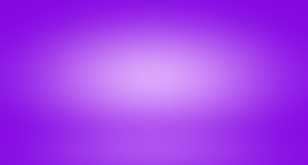 Concepto de fondo de estudio - fondo de sala de estudio púrpura degradado ligero vacío abstracto para producto.