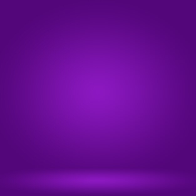 Concepto de fondo de estudio Fondo de sala de estudio púrpura degradado ligero vacío abstracto para producto