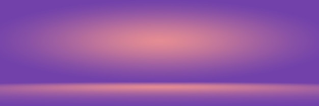 Concepto de fondo de estudio Fondo de sala de estudio púrpura degradado de luz vacío abstracto para producto Fondo de estudio simple