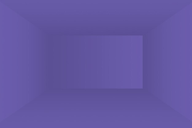 Concepto de fondo de estudio: fondo de sala de estudio púrpura degradado de luz vacío abstracto para producto. Fondo de estudio simple.