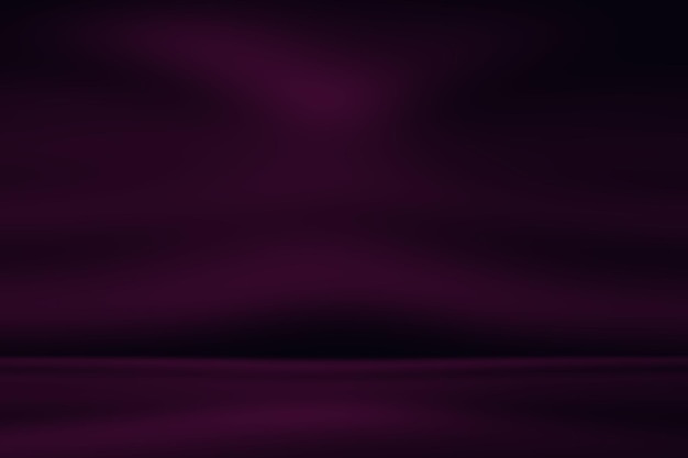 Concepto de fondo de estudio: fondo de sala de estudio púrpura degradado de luz vacío abstracto para producto.