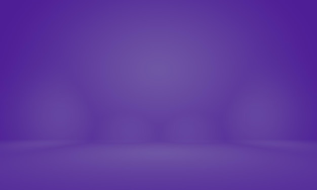 Concepto de fondo de estudio Fondo de sala de estudio púrpura degradado de luz vacío abstracto para producto