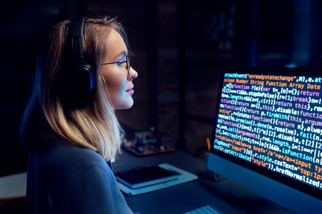 Concepto de fondo de programación