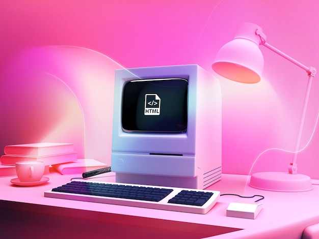 Concepto de fondo de la programación