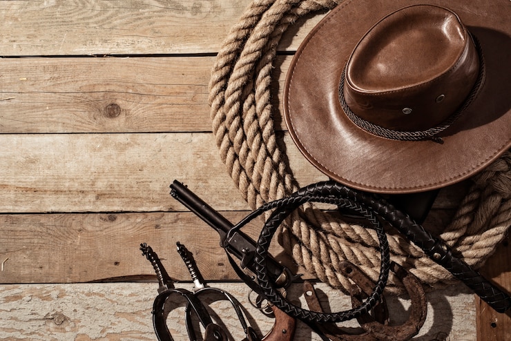 Foto gratuito el concepto de fondo del vaquero