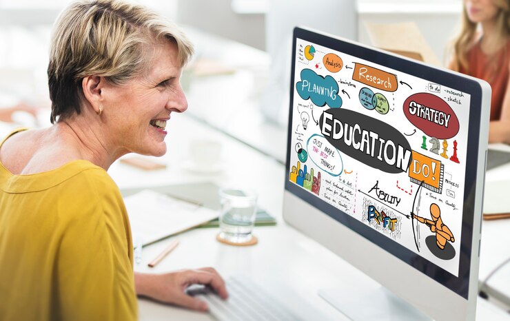 Foto gratuito concepto de gráficos de aprendizaje de estudios escolares de educación