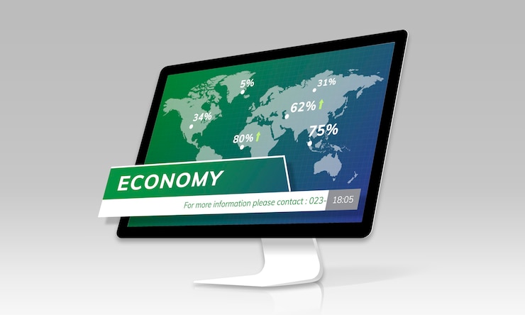 Foto gratuito concepto de informe de noticias de bolsa financiera