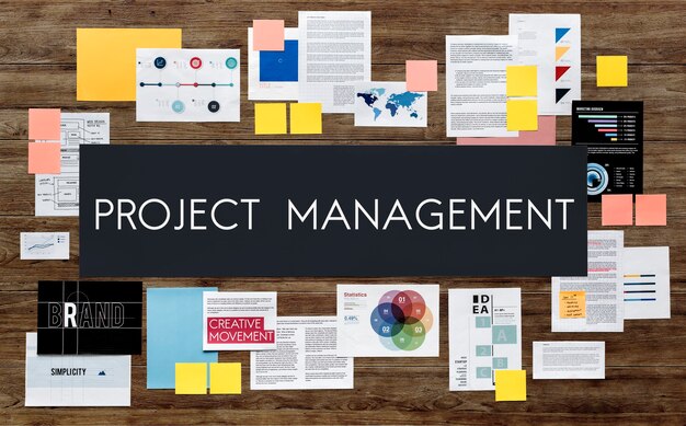 Concepto de negocio de estrategia de marketing de documentos
