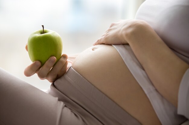 Concepto de nutrición prenatal