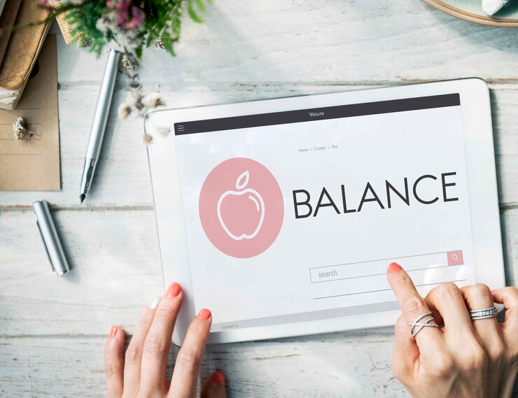 Foto gratuito concepto orgánico del ejercicio de la dieta del bienestar de la salud