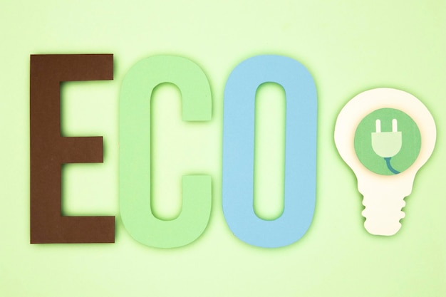 Concepto de reciclaje ecológico