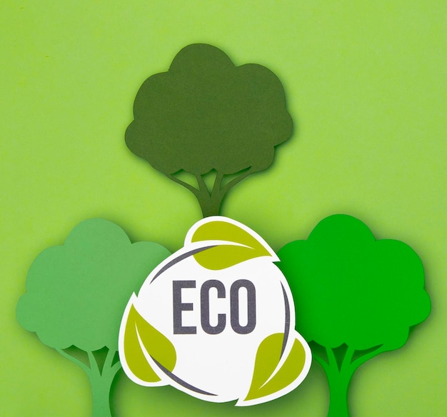 Foto gratuita concepto de reciclaje ecológico