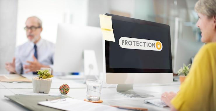 Foto gratuito concepto de seguridad de verificación de permisos accesibles de protección
