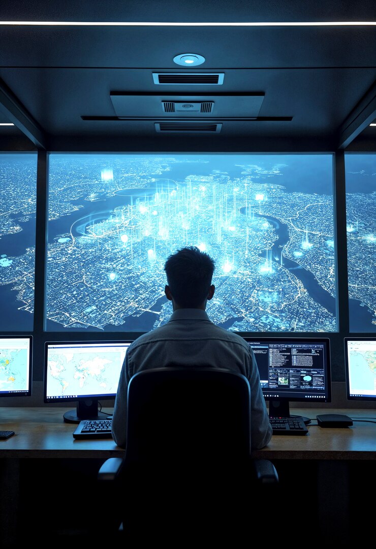Foto gratuito concepto de tecnología futurista