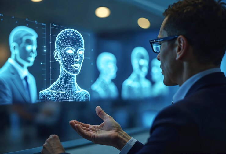 Foto gratuito concepto de tecnología futurista