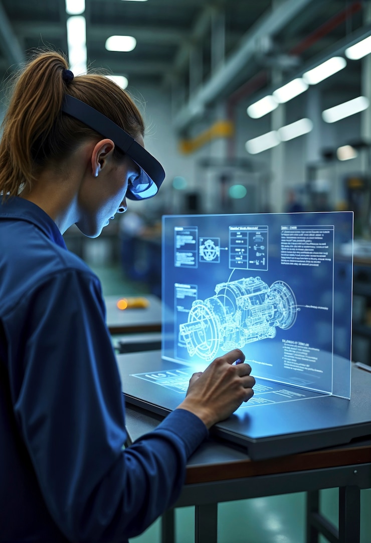 Foto gratuito concepto de tecnología futurista