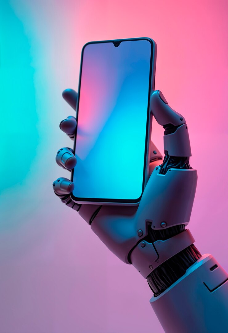 Foto gratuito concepto tecnológico con elemento futurista