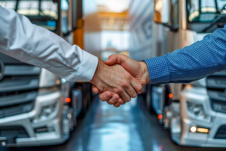 Foto gratuito concepto de transporte y logística