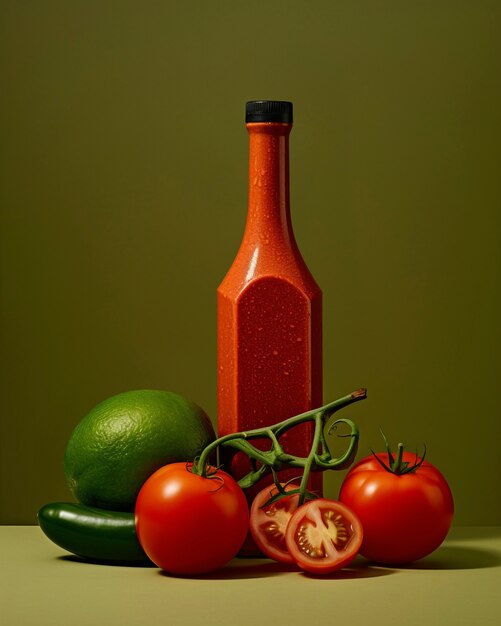 Condimento alimenticio con especias y condimentos
