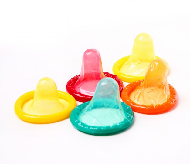 Condones de colores