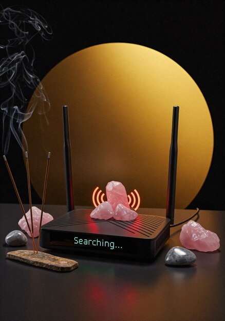 Conexión wi-fi espiritual