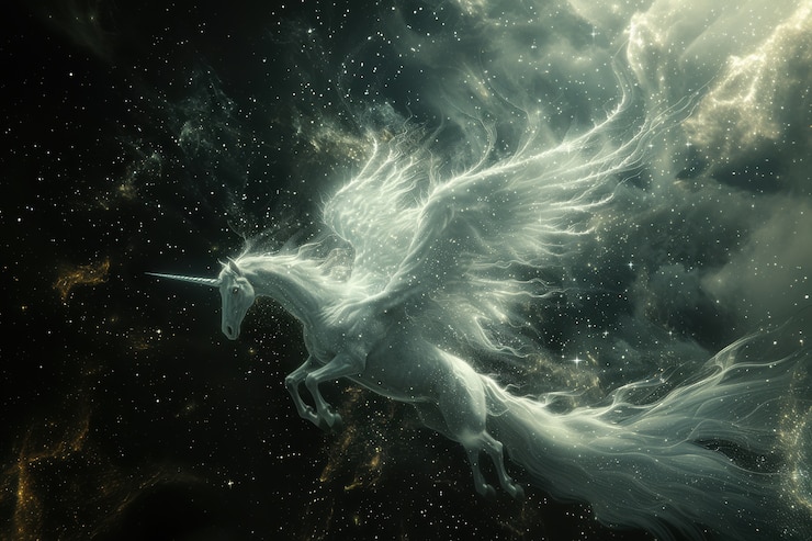 Foto gratuito la constelación de los animales fantásticos