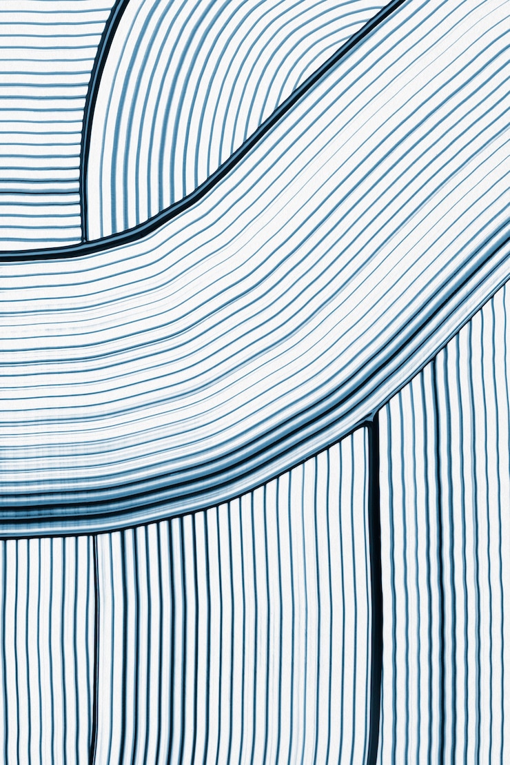 Photo Gratis cool blue textured background wavy pattern abstract art