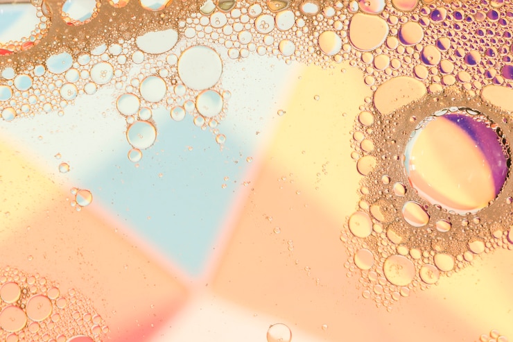 Foto gratuito copia espacio marco colores aceite marco.