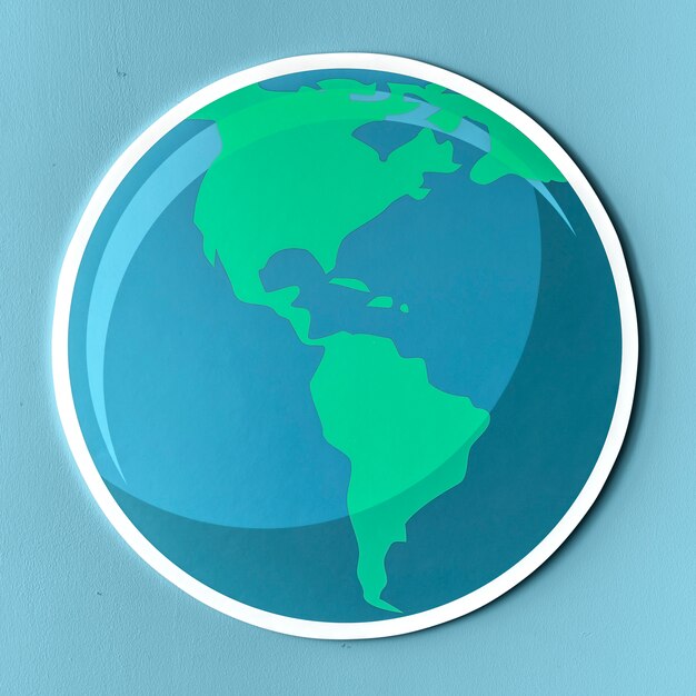 Cortar el icono del globo de papel
