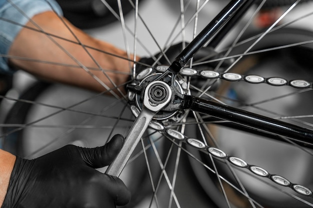 Creación de bicicletas en taller