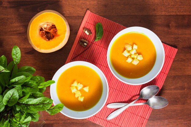 Crema de calabaza