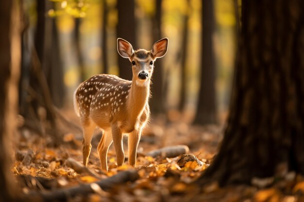 Cría de alce en la naturaleza