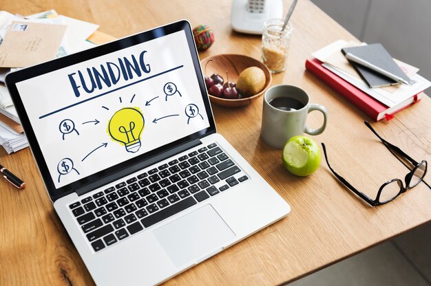 Crowd Funding Financiación dar ayuda concepto sin fines de lucro