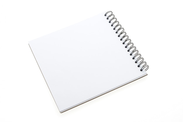 Cuaderno en blanco