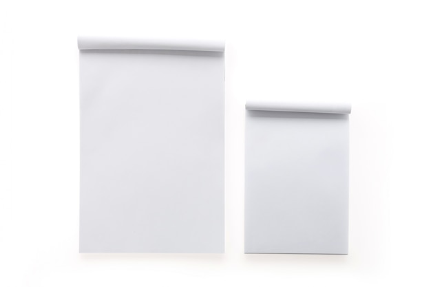 Cuadernos en blanco para escribir mensajes