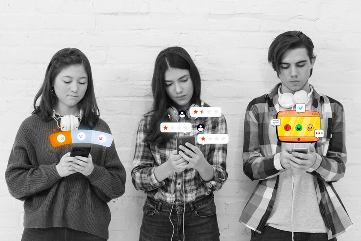 Photo Gratis customer experience creative collage