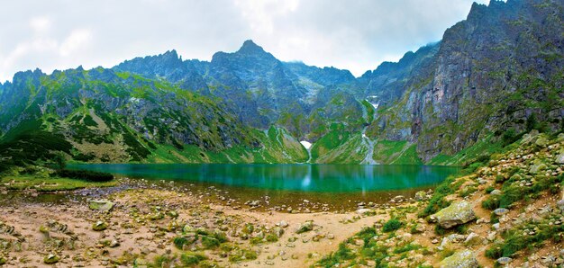 Czarny Staw en Tatry.