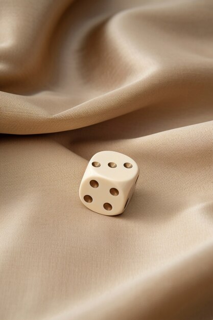 Dados 3D con tela