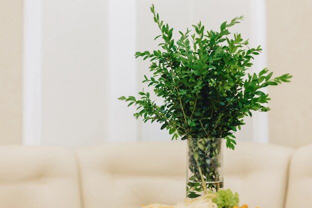 Decoración del hogar, flores y diseño interior floral.