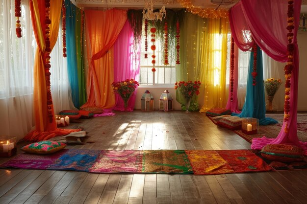 Decoración de interiores Navratri