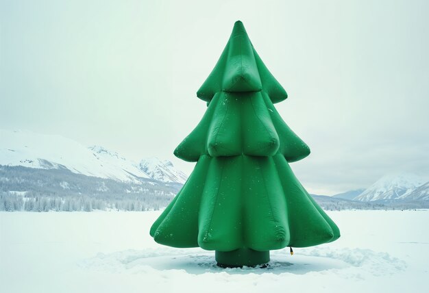 Decoración tradicional de Navidad inflable