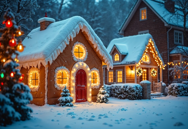 Decoración tradicional de Navidad inflable
