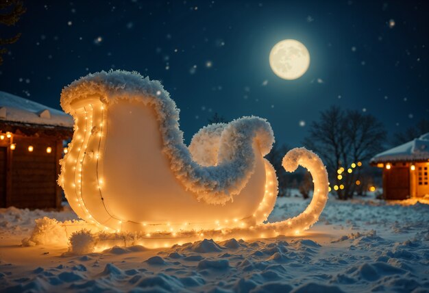 Decoración tradicional de Navidad inflable