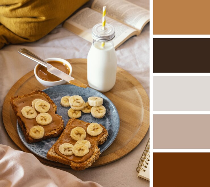 Foto gratuito deliciosa comida con muestras de color.