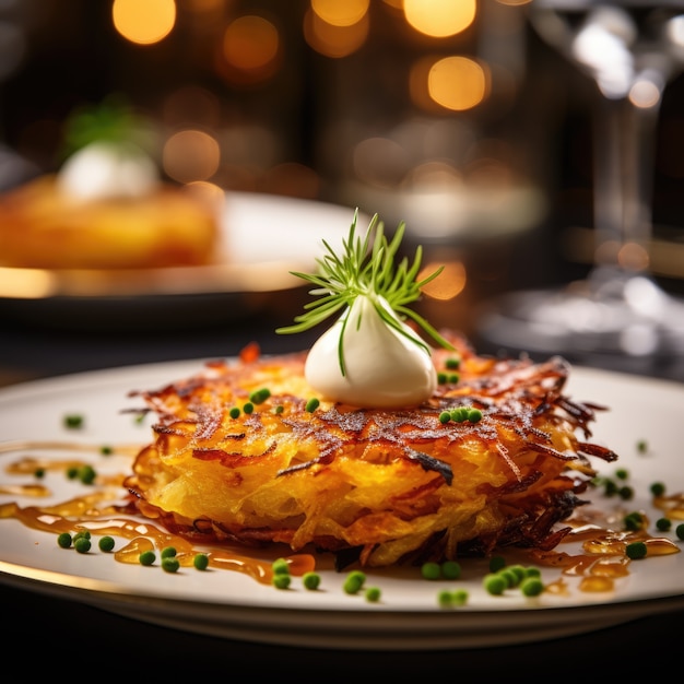 Foto gratuita deliciosa comida preparada para la celebración judía de hanukkah