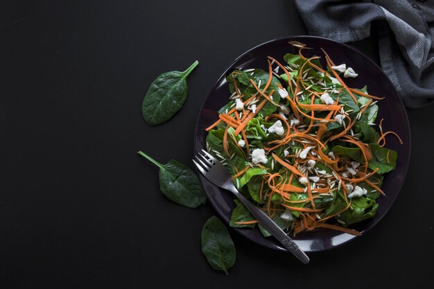 Deliciosa ensalada de vegetales