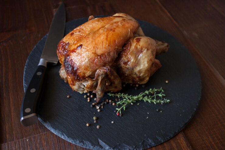 Foto gratuito deliciosa gastronomía pollo comida foodie
