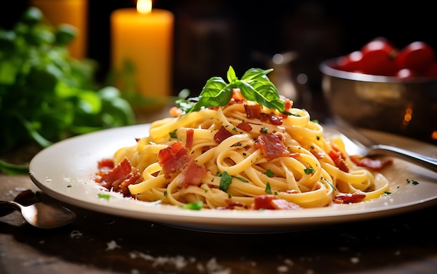 Foto gratuita deliciosa pasta en plato